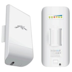 Ubiquiti airMAX Nanostation LOCO M 2.4GHz Indoor/Outdoor CPE - Point-to-Multipoint(PtMP) application - Includes PoE Adapter