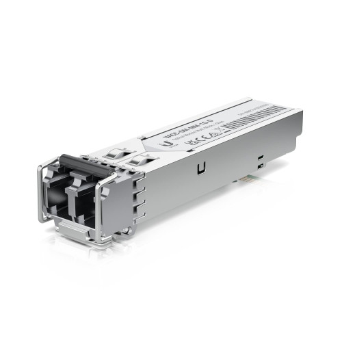 Ubiquiti UFiber SFP Multi-Mode Fiber Module, UACC-OM-MM-1G-D-2, 20-Pack, 1.25 Gbps throughput, 1.25 Gbps throughput, Supports connections up to 550 m