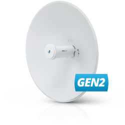 Ubiquiti Airmax PowerBeam, 5AC-Gen2, 5 GHz Point-to-Point (PtP) Bridge with Integrated Dish Reflector, 450+ Mbps throughput, 5 GHz, 15+ km range