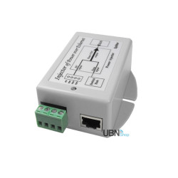 Tycon Power TP-DCDC-1224G,  9-36VDC Input, 24V Passive Gigabit PoE Output, 20W,  High Temperature Operation