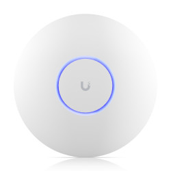 Ubiquiti UniFi WiFi 7 AP, U7-Pro, Ceiling-mount, AP 6 GHz Support, 2.5 GbE Uplink, 9.3 Gbps Over-the-air Speed, PoE+ Powered, 300+ Connect Devices