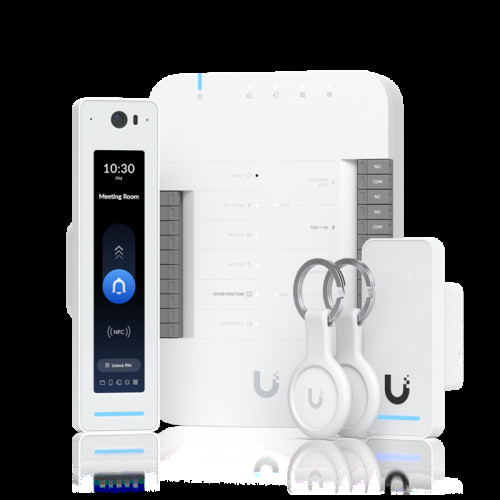 Ubiquiti UniFi Access Gen 2 Pro Starter Kit - Comprehensive UniFi Access Starter Kit - UniFi Dream Machine Pro required