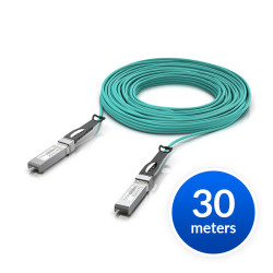 Ubiquiti 10 Gbps Long-Range Direct Attach Cable, UACC-AOC-SFP10-23M,30m Length, Long-range SFP+ Direct Attach Cable w 10 Gbps Maximum Throughput Rate.