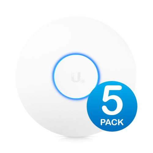 Ubiquiti UniFi Wave 2 Dual Band 802.11ac AP with Security  BLE 5 Pack