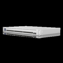 Ubiquiti UniFi Network, Switch, USW-EnterpriseXG-24, 24-Port, (24) 1/2.5/5/10GbE Ports, (2) 25G SFP 28 Ports, Layer 3, Rack Mount