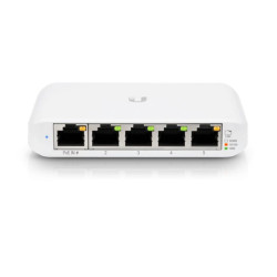 Ubiquiti UniFi Network, Switch, USW-Flex-Mini, 5-Port, No POE, (4) GbE Ports, (1) GbE PoE Input, Layer2, No Mount