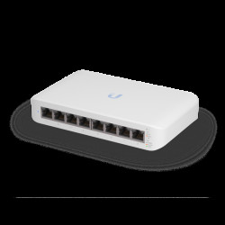 Ubiquiti UniFi Network, UniFi Network, USW-Lite-8-POE, 8-Port, POE 52W, (4) GbE PoE+,(4) GbE Ports, Layer 2, Wall Mount