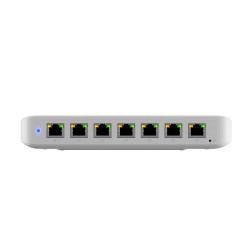 Ubiquiti Ultra 210W, Compact 8-port Layer 2 GbE PoE Switch Versatile Mounting Option,7 GbE PoE+ Output 1 GbE port, Includes PSU, 2Yr Warr