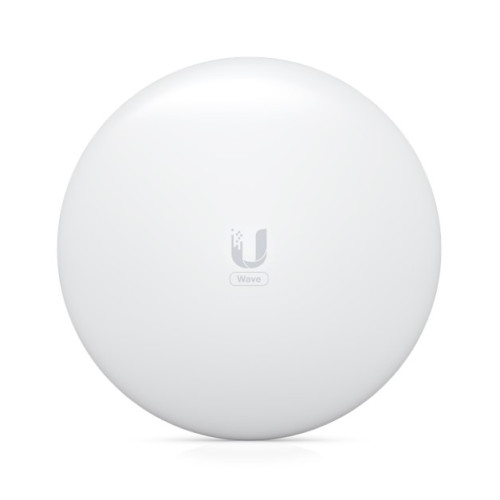 Ubiquiti UISP Wave Long-Range, Wave-LR, 60 GHz PtMP station powered by Wave Technology, GbE RJ45 port, Integrated GPS  Bluetooth