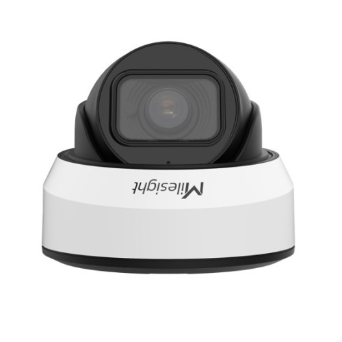 MileSight 2MP Weather-Proof Turret Dome Camera, Motorised Lens, 50m IR Distance, PoE, IP67, IK10