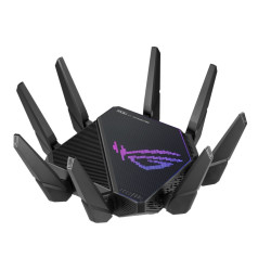 ASUS GT-AX11000 Pro Tri-Band WiFi 6 Gaming Router, Flexible Networking Ports, ASUS RangeBoost Plus, Enhanced Hardware, AiMesh