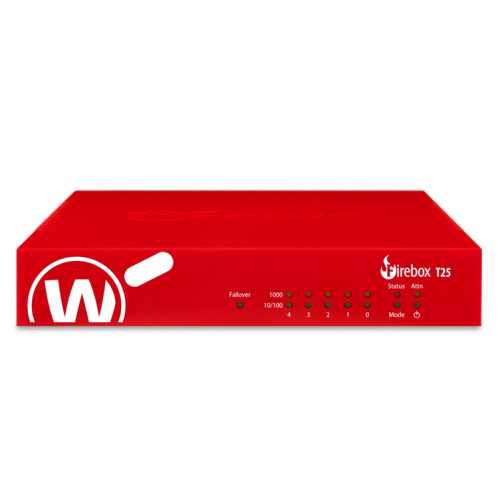 WatchGuard Firebox T25 with 3-yr Basic Security Suite