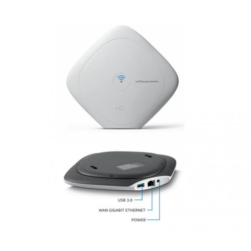 Intel 3G / 4G LTE Wireless Access Point with 500GB HDD 5 Hrs Battery Content Hosting LAN WAN Ethernet Firewall USB3.0 micro SIM Slot 4050mAh