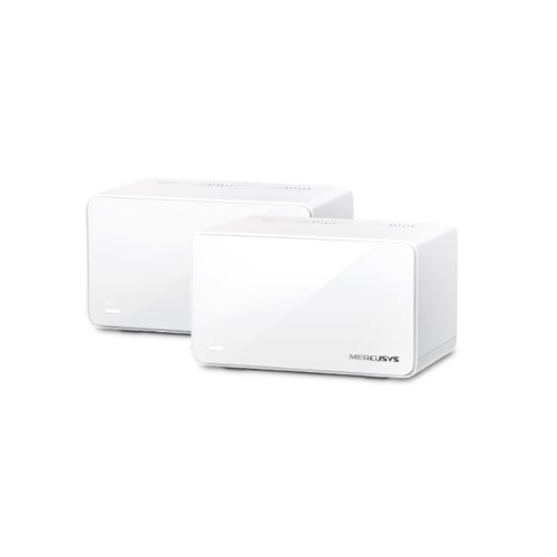 Mercusys Halo H90X (2-pack) AX6000 Whole Home Mesh WiFi 6 System, 6000 Mbps Dual Band Wi-Fi, Up to 550 Square Meters, 1148/4804 Mbps, MU-MIMO, BeamF