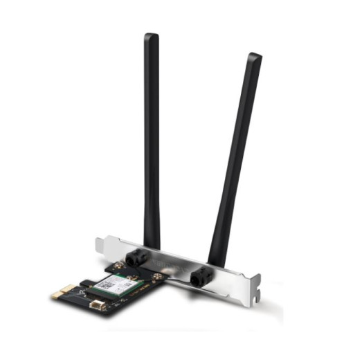 Mercusys MA80XE AX3000 Wi-Fi 6 Bluetooth 5.2 PCIe Adapter, 2402Mbps @5 GHz, 574Mbps @2.4GHz