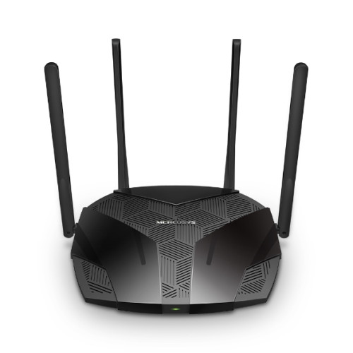 Mercusys MR70X AX1800 Dual-Band WiFi 6 Router, Up to 1.8Gbps, OFDMA, MU-MIMO, WPA3