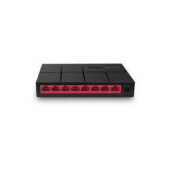 Mercusys MS108G 8-Port Gigabit Desktop Switch, 8x Gigabit Ports, Compact Design, Plug N Play, Green Ethernet Technology