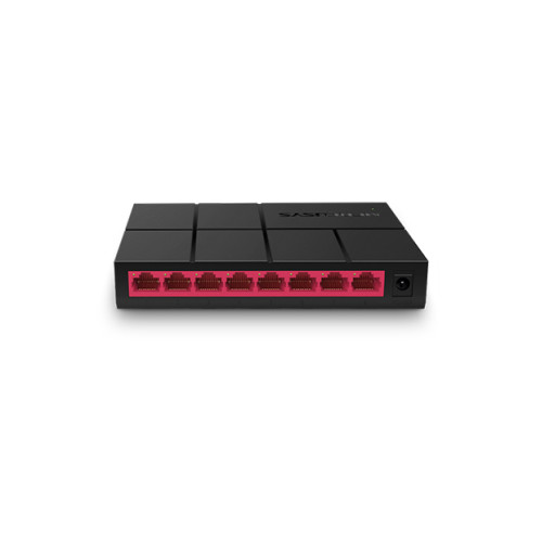 Mercusys MS108G 8-Port Gigabit Desktop Switch, 8x Gigabit Ports, Compact Design, Plug N Play, Green Ethernet Technology