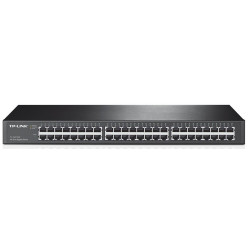 TP-Link TL-SG1048 48-Port Gigabit Rackmount Switch 19-inch rack-mountable steel case 96Gbps Switching Capacity IEEE 802.3x flow control Auto MDI/MDIX