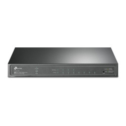 TP-Link TL-SG2008P JetStream 8-Port Gigabit Smart Switch with 4-Port PoE+ Fanless Support Omada SDN, 802.1p CoS/DSCP QOS and IGMP Snooping