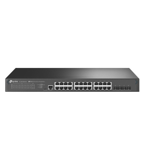 TP-Link TL-SG3428X-M2 JetStream 24-Port 2.5GBASE-T L2+ Managed Switch with 4 10GE SFP+ Slots, Omada