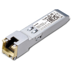 TP-Link TL-SM5310-T 10G BASE-T RJ45 SFP+ Module, Transmit data up to 30m* at 10 Gbps, Support DDM, Support TX Disable function, Metallic EnclosuRR