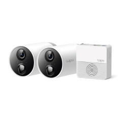 TP-Link Tapo C400S2 Smart Wire-Free Security Camera System, 2-Camera System