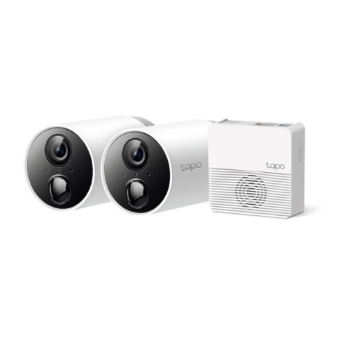 TP-Link Tapo C400S2 Smart Wire-Free Security Camera System, 2-Camera System