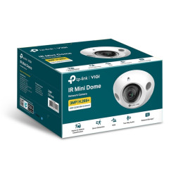 TP-Link VIGI 3MP C230I Mini(2.8mm) IR Mini Dome Network Camera, 2.8mm Ultra-wide Angle Lens, Smart Detection, 3YW (LD)