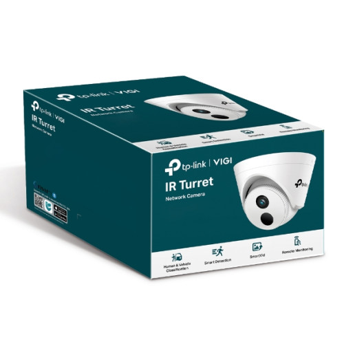 TP-Link VIGI 3MP C430I(2.8mm) IR Turret Network Camera, 2.8mm Lens, Smart Detection, 3YW (LD)