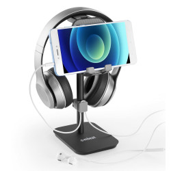 mbeat®  Stage S3 2-in-1 Headphone and Tiltable Phone Holder Stand