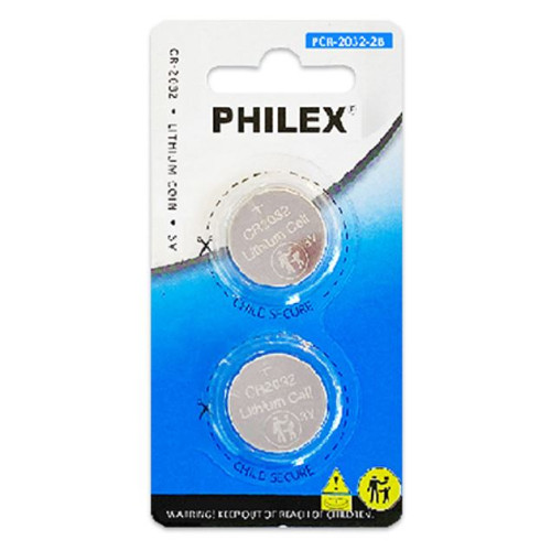 Sansai Lithium Button Coin Lithium Battery CR2032 3V - 2BP for Motherboard Danger of swallowing Keep batteries away from young children at all times