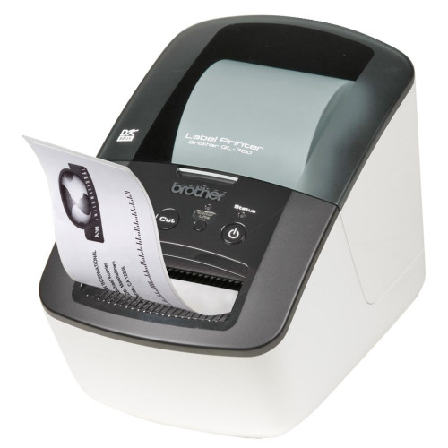 Brother QL-700 HIGH SPEED PROFESSIONAL PC/MAC LABEL PRINTER / UP TO 62MM, 3 Year Warranty