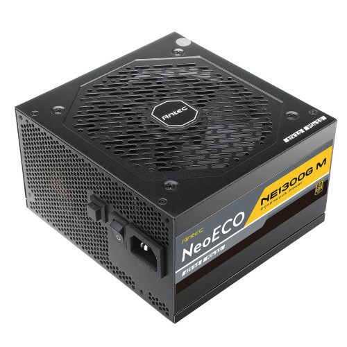 Antec NE 1300w 80+ Gold, Fully-Modular, ATX 3.0, PCI-E 5.0, 140mm Silent Fan, Japanese Caps, ATX Power Supply, PSU, 10 Years Warranty