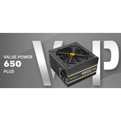 Antec VPP 650w 80 PLUS @ 85% Efficiency AC 120V - 240V, Continuous Power, 120mm Silent Fan. ATX Power Supply, PSU,3 Years Warranty.