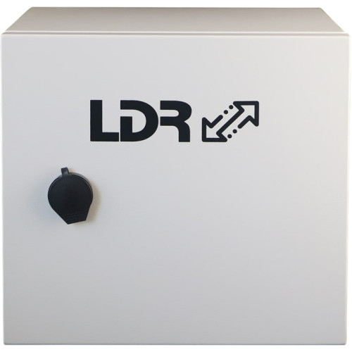 LDR Pole Mount, Robust Outdoor PoE Switch, Includes Air Breaker,Llightning Arrester, IP55 Protection Grade Applied For Surveillance/ Forest monitoring