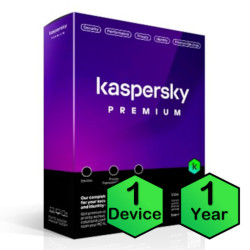 Kaspersky Premium Physical License (1 Device, 1 Year) Supports PC, Mac,  Mobile