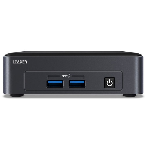 Leader Corporate N14-i5 NUC, Intel i5-1135G7, 8GB RAM, 500GB M.2 NVMe SSD, Wi-Fi 6 AX, 2.5G LAN, Windows 11 Pro, 3 Year 