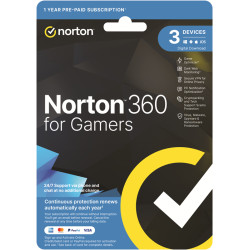 Norton 360 For Gamers 50GB AU 1 User 3 Devices OEM – ESD Keys via Email