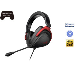 ASUS ROG ROG DELTA S CORE Lightweight Gaming Headset,Virtual 7.1 Surround Sound, For PCs, Macs, PlayStation®, Nintendo Switch™, Xbox and mobile device