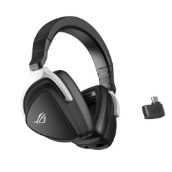 ASUS ROG DELTA S WIRELESS Gaming Headset AI Noise Cancelation Microphones PC/MAC/PS4/PS5/Nintendo Switch/Android/Bluetooth device AI Noise Cancelation