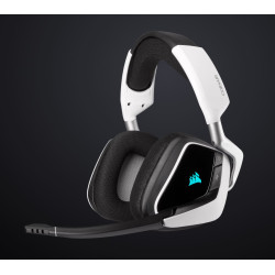 Corsair VOID Elite White USB Wireless Premium Gaming Headset with 7.1 Audio. Headphone (LS) > HS80 WL