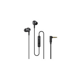 Edifier GM260 Earbuds with Microphone - 10mm Driver, Hi-Res Audio, In-Line Control , Omni-Directional Microphone, 3.5mm Wired Earphones Black