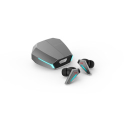 Edifier GX07 True Wireless Gaming Earbuds with Active Noise Cancellation with Dual Microphone, RGB Lighting, Wear Detection - Grey