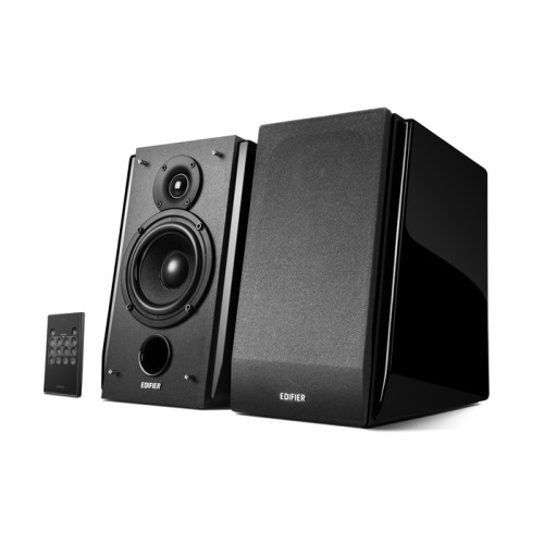 Edifier R1850DB Active 2.0 Bookshelf Speakers - Includes Bluetooth, Optical Inputs, Subwoofer Supported, Built-in Amplifier, Wireless Remote