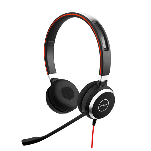 Jabra Evolve 40 MS Stereo USB-C Professional Headset, Suitable for Computer  Mobile Device, Microsoft Teams Certified, 2ys Warranty