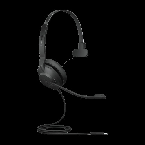 Jabra Evolve2 30 SE Wired USB-C MS Mono Headset, Lightweight  Durable, Noise Isolating Ear Cushions, Clear Calls, 2Yr Warranty