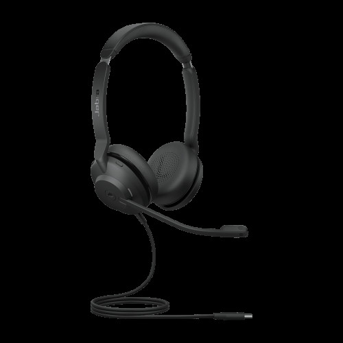 Jabra Evolve2 30 SE Wired USB-C MS Stereo Headset, Lightweight  Durable, Noise Isolating Ear Cushions, Clear Calls, 2Yr Warranty