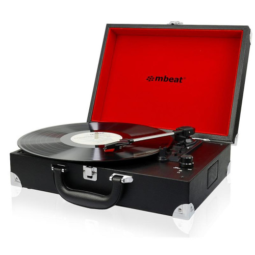 mbeat® Retro Briefcase-styled USB Turntable Recorder