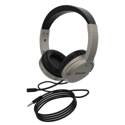 Verbatim Multimedia Headset ANC  Noise Cancelling Boom Mic -Graphite